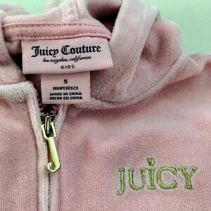 Juicy Couture - Pink Hoodie Jacket -  Size 5